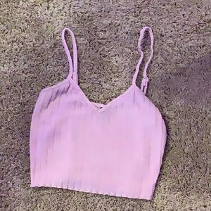 Pink tank top